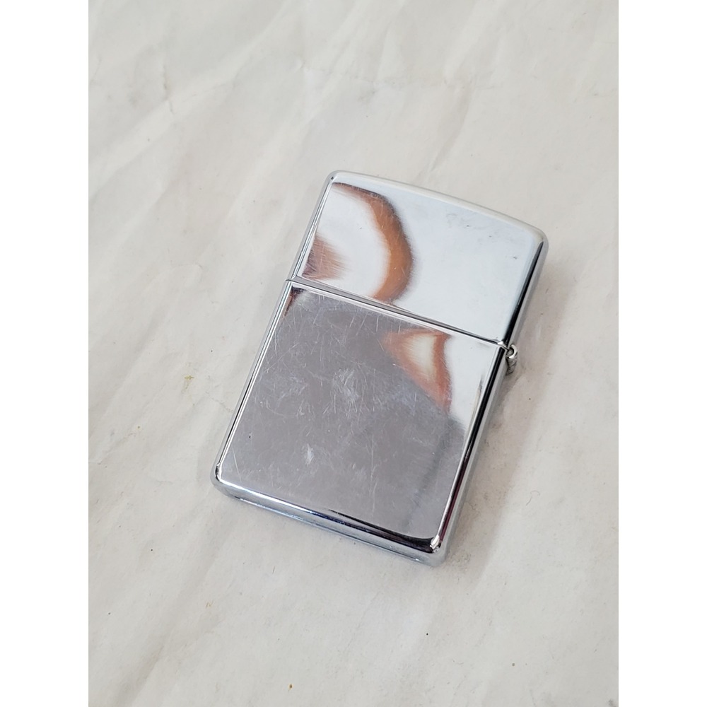 Zippo Tiger Face Graphic Windproof Lighter Polished Chrome with Case USA Made - Picture 2 of 6